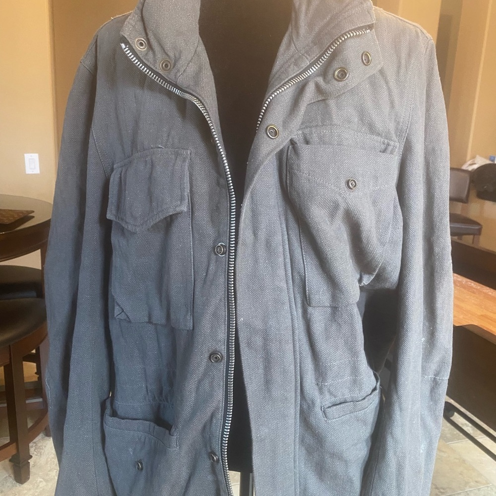 POÈME BOHÉMIEN FOR MEN Winter Heavy Jacket Size 50 Made in Paris